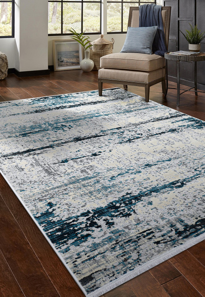 ALLURE 15463A CREAM L.BLUE 1 carpet-room